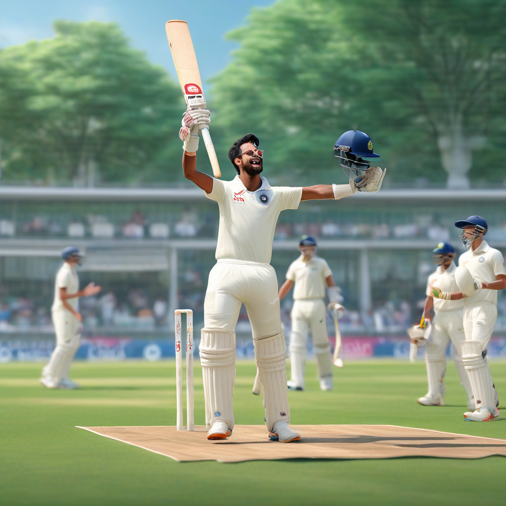 పడిక్కల్ మెరుపు సెంచరీ.. శ్రీలంకతో రెండో టెస్టులో తొలి రోజు భారత్ పట్టు!