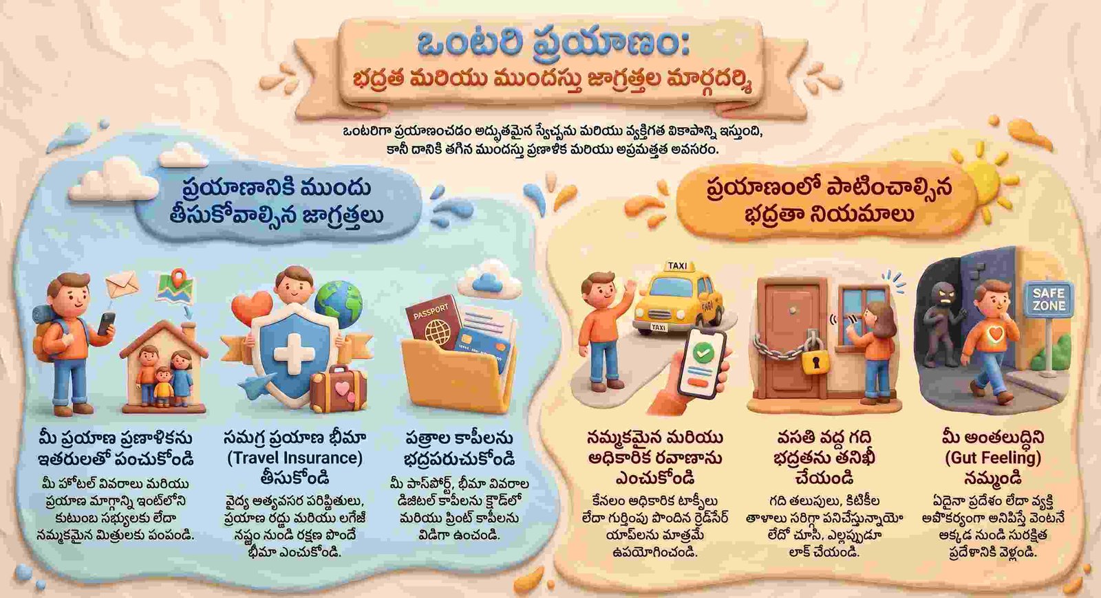 ఒంటరి ప్రయాణంలో మీ ప్రాణాలు కాపాడే 6 రహస్య భద్రతా సూత్రాలు: భయం లేకుండా ప్రపంచాన్ని చుట్టేయండి